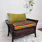The Fiesta Wicker Bench
