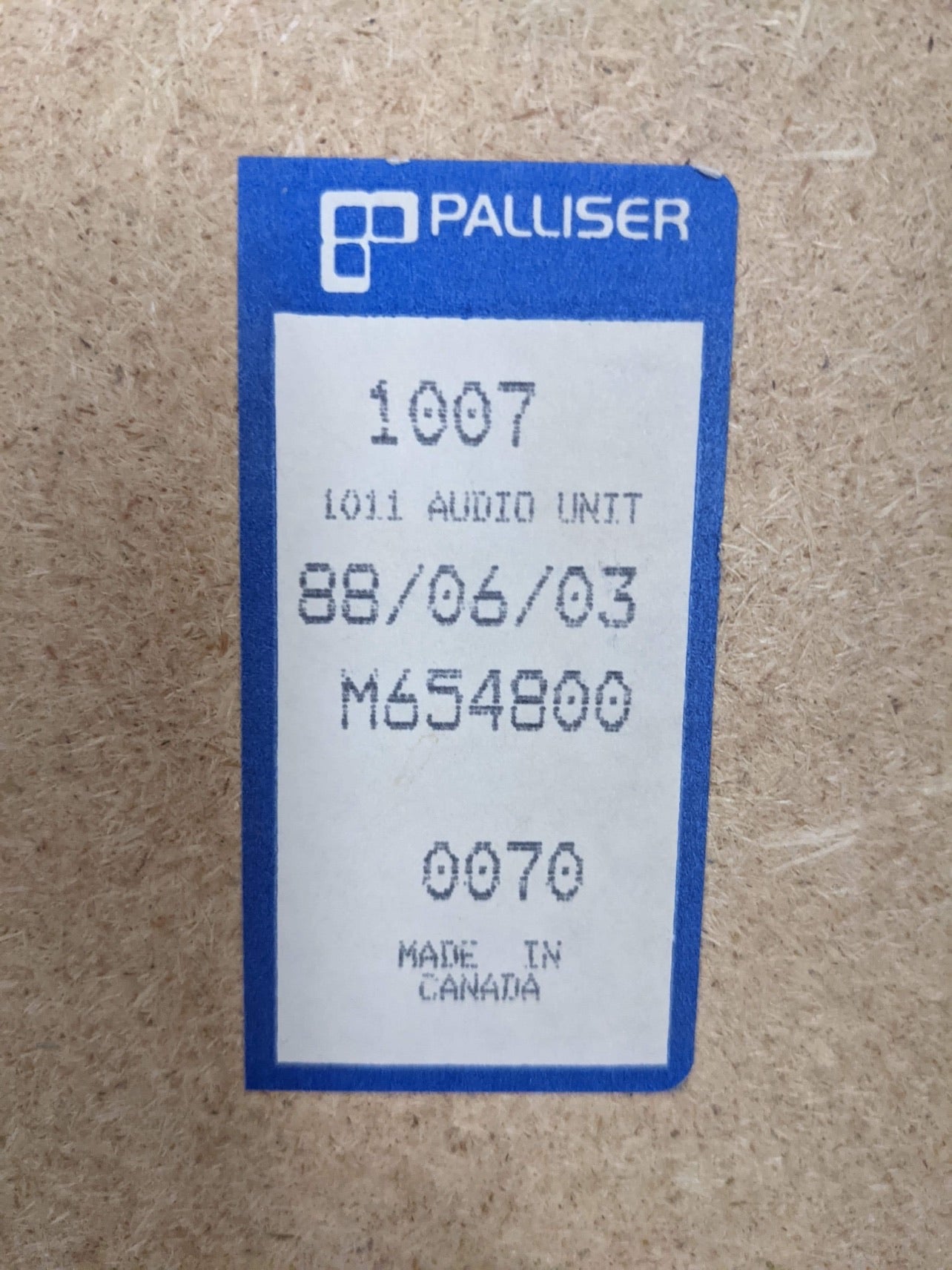 The Odessa Audio Unit