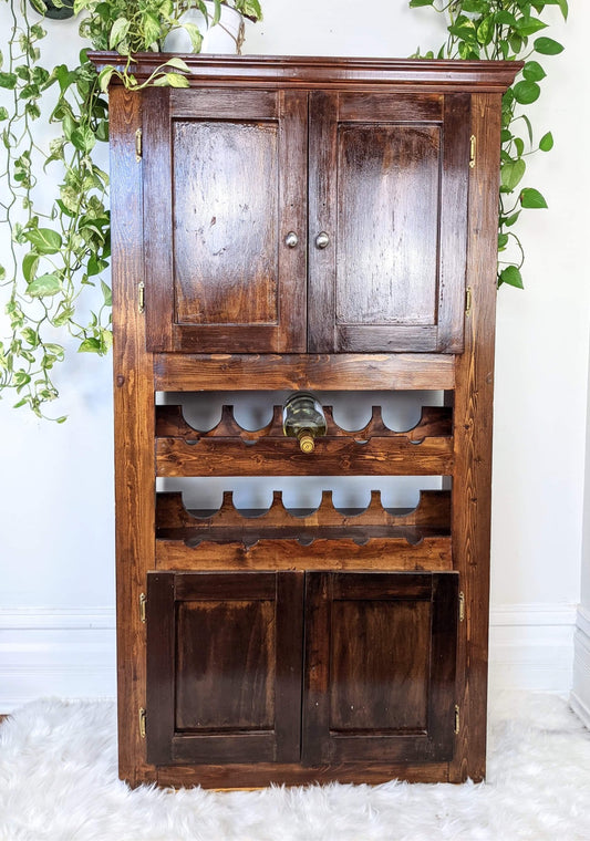 The Iroko Wine Cabinet