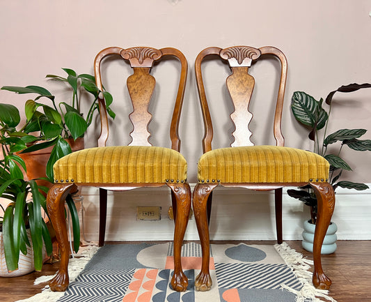 The Magnificent Mustard Chairs