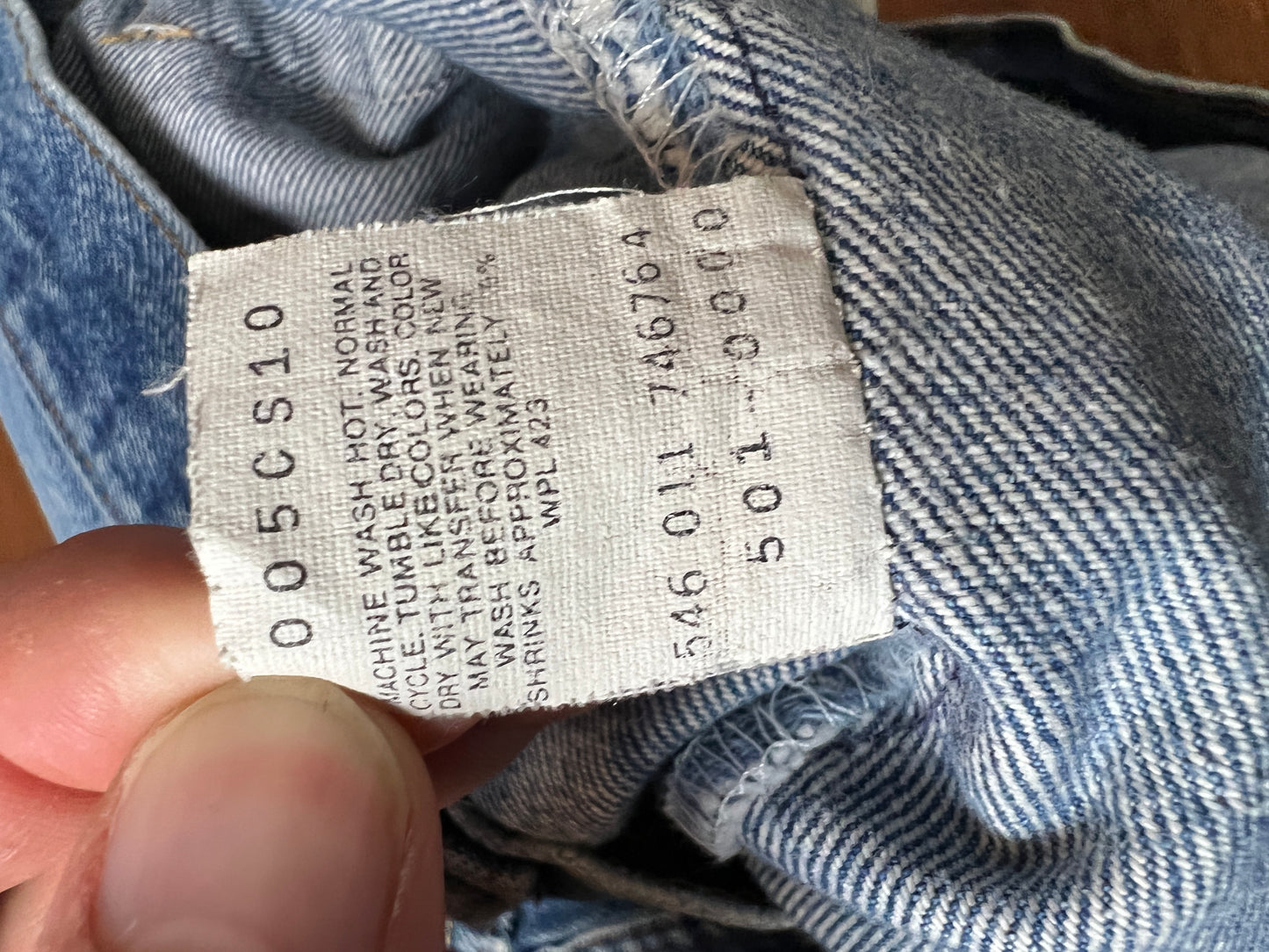 Vintage 80s Levi’s 501