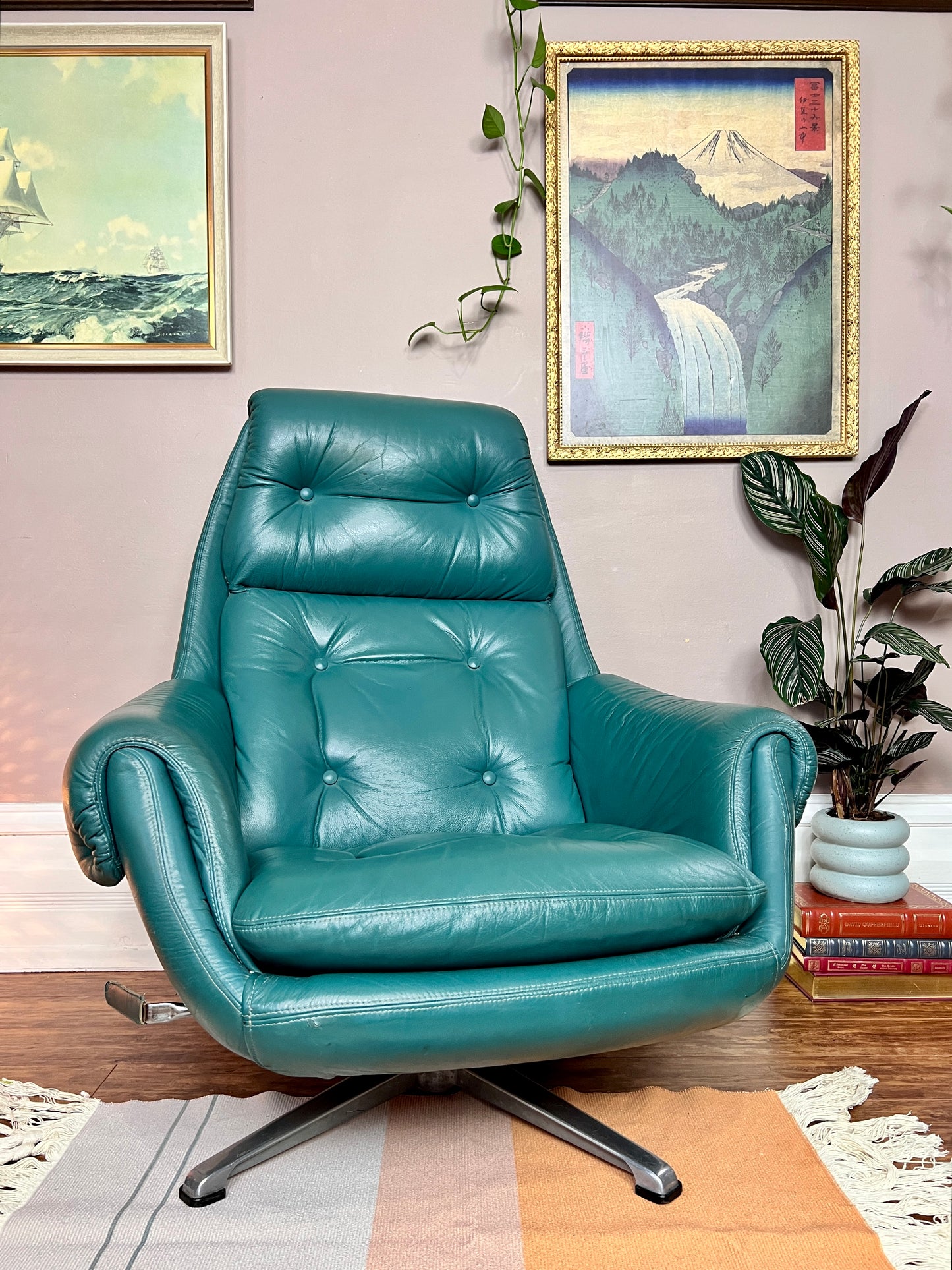 The Teal Armchair