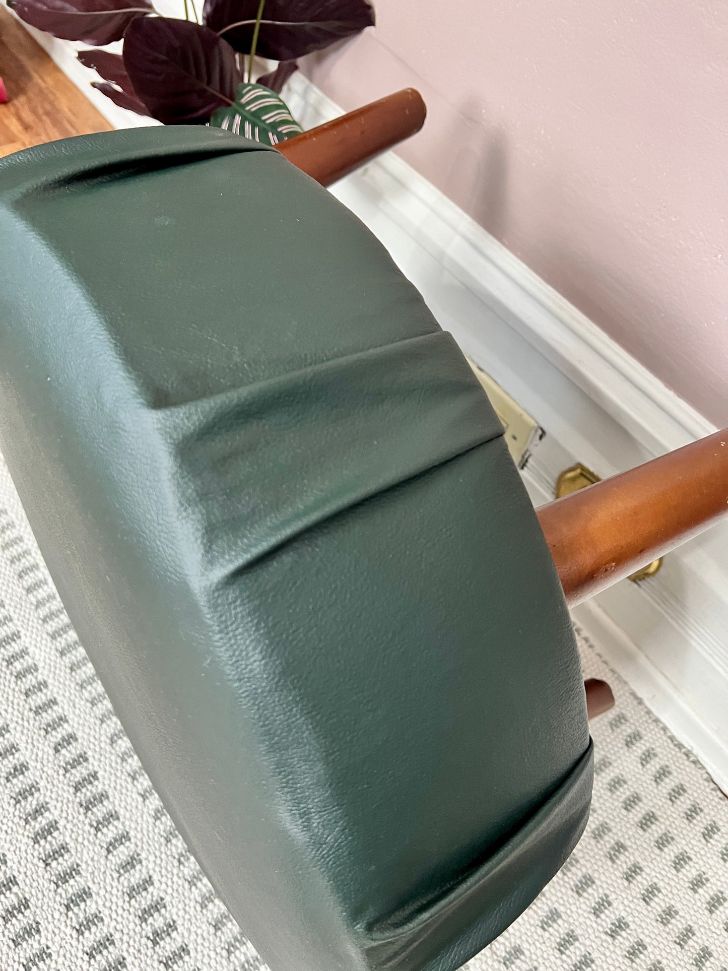 The Mineral Green Ottoman