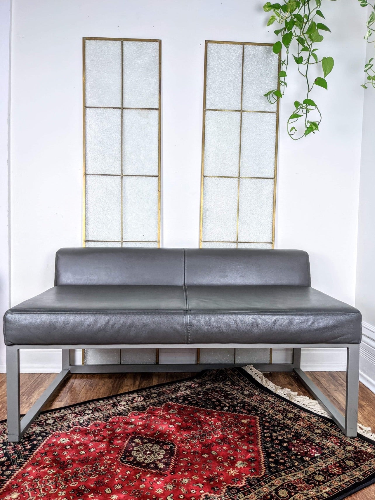 The Grey Aviator Sofa Bench
