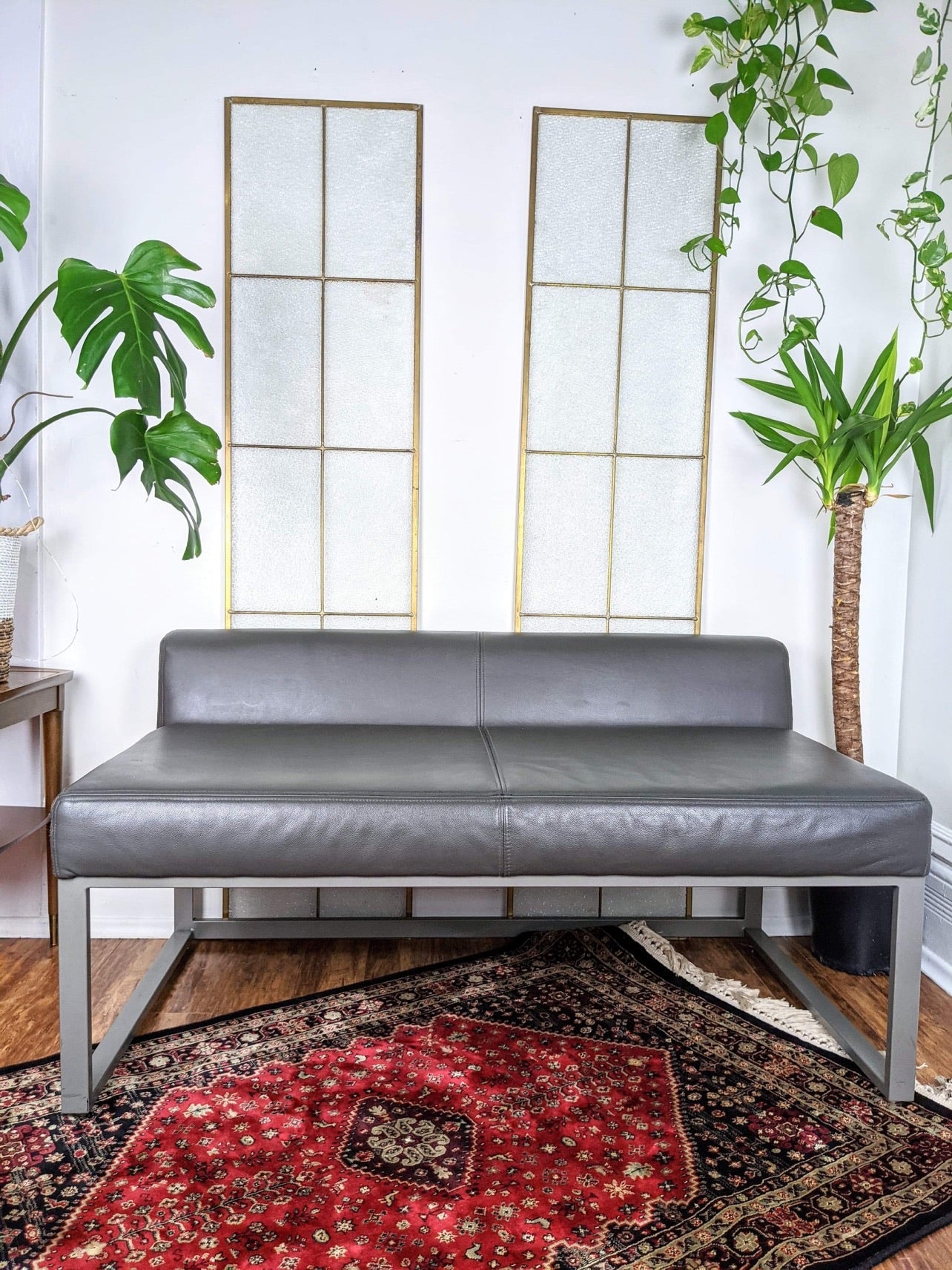 The Grey Aviator Sofa Bench
