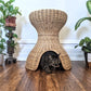 The Feline Hut & Plant Stand