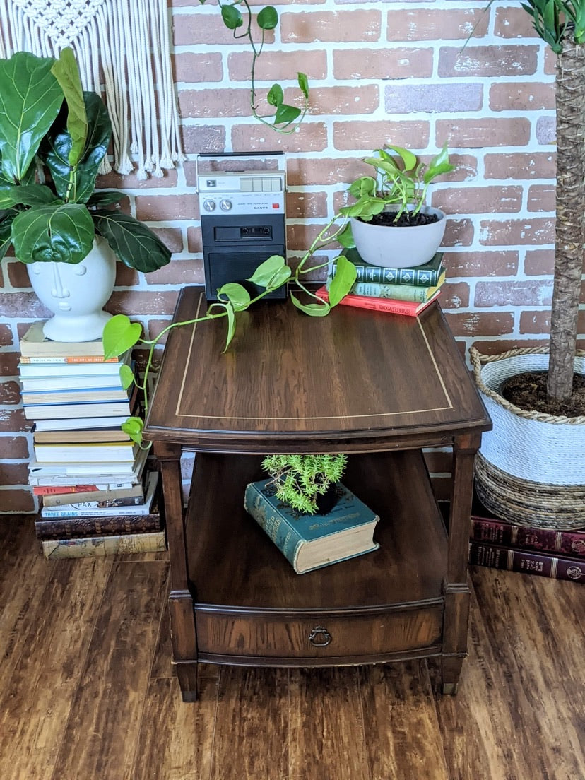 deila craft bed side tables brown vintage victoria bc furntiure