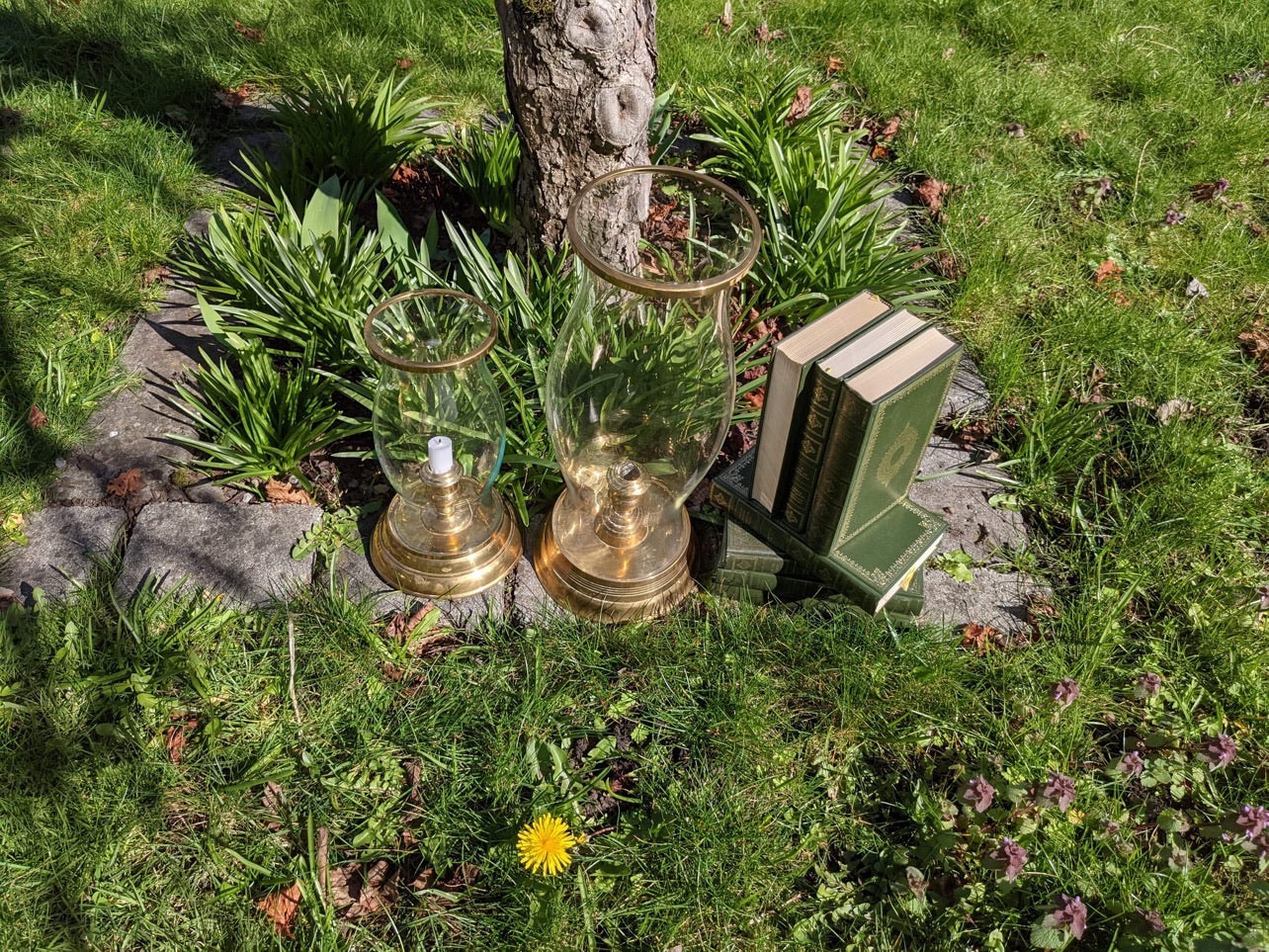 The Brass Candle Lanterns