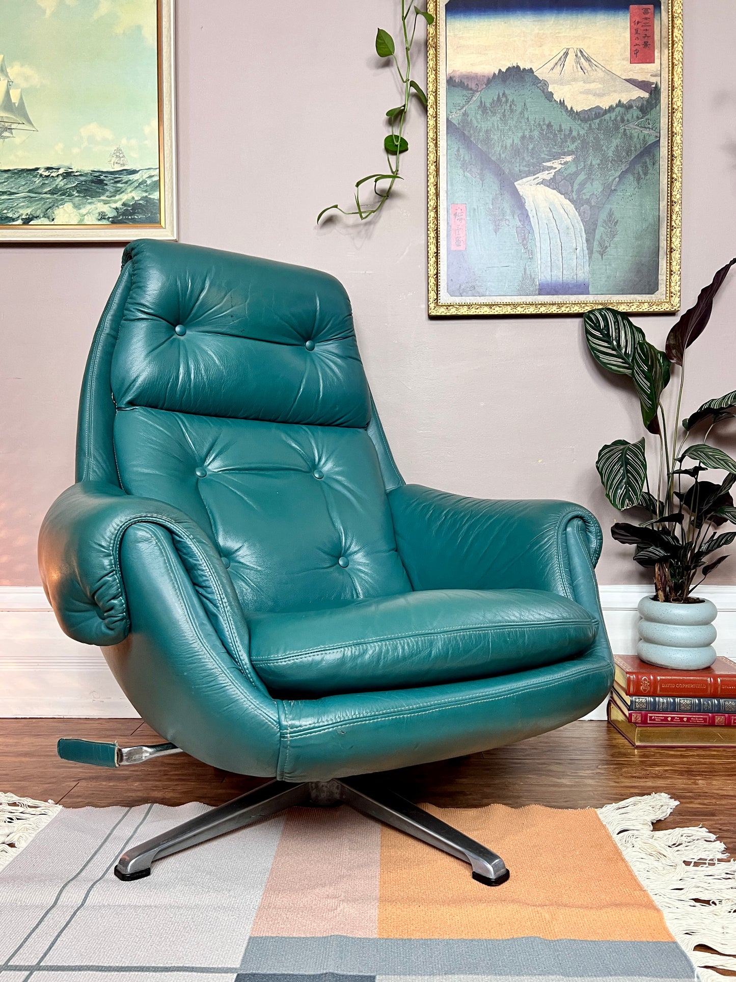 The Teal Armchair
