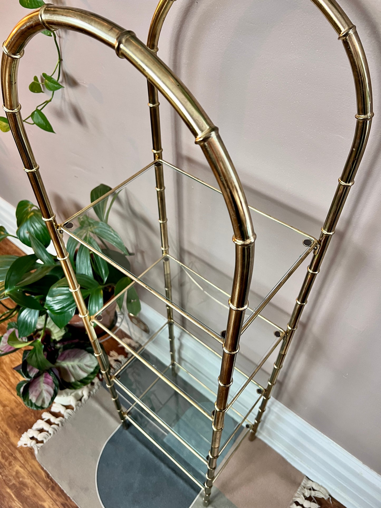 The Regency Brass Shelf