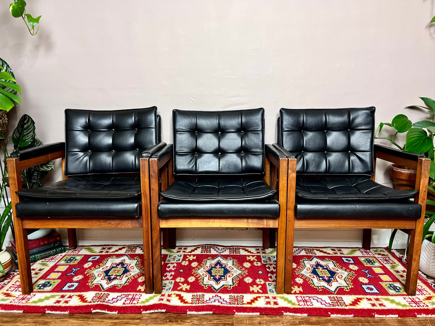 The Black Liquorice Armchairs