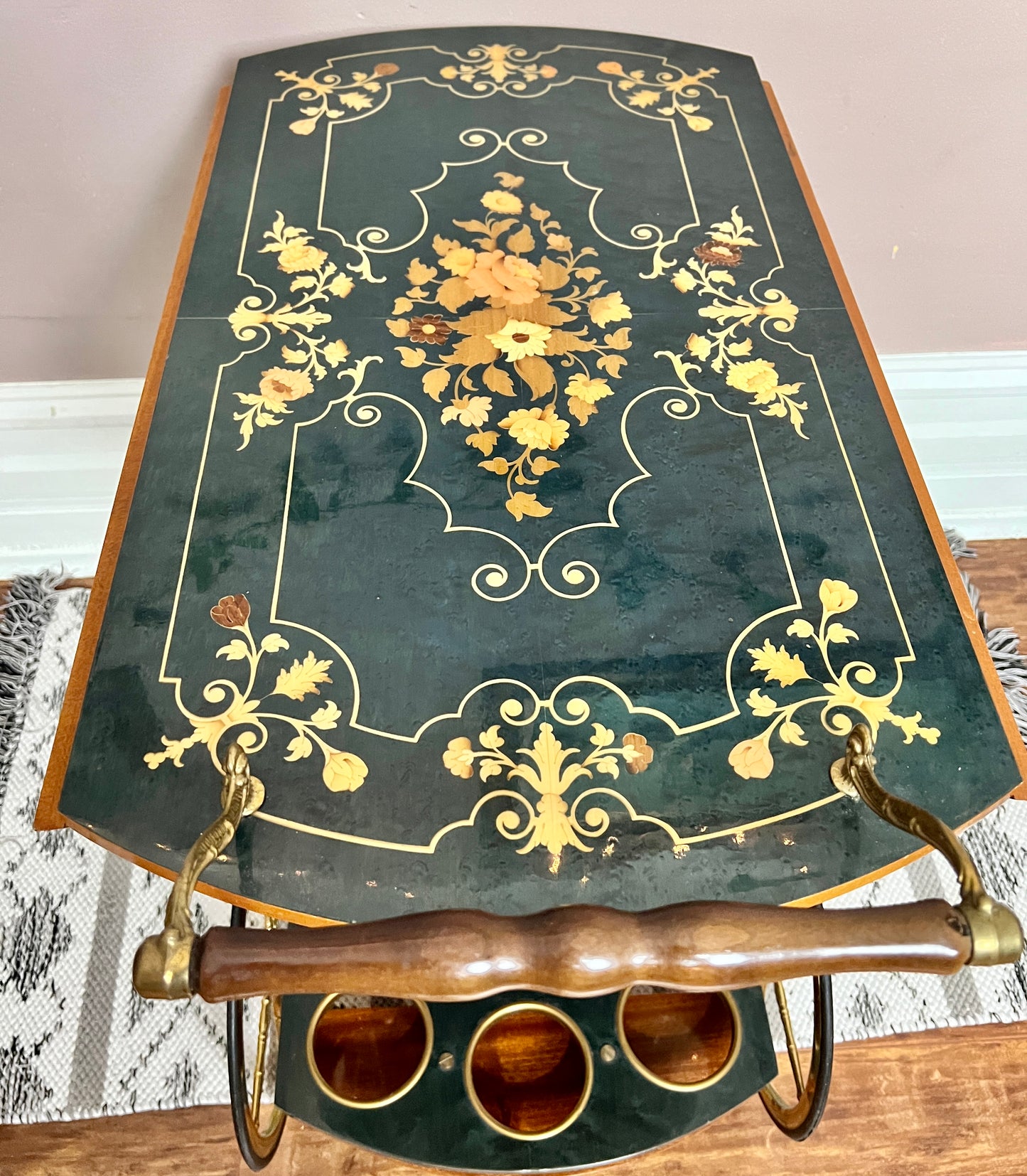 The Sorrento Bar Cart