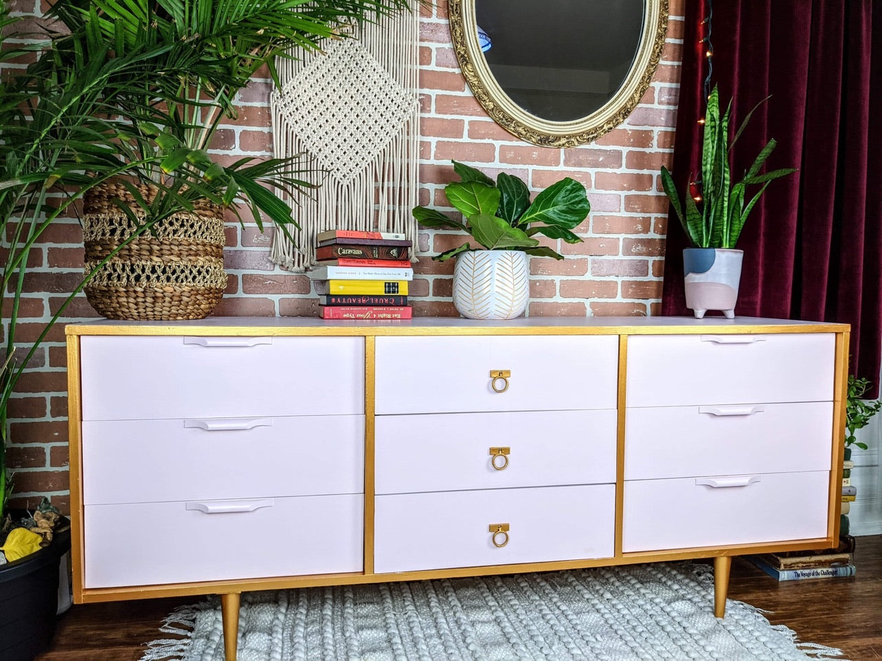 The Pink Flamingo Credenza