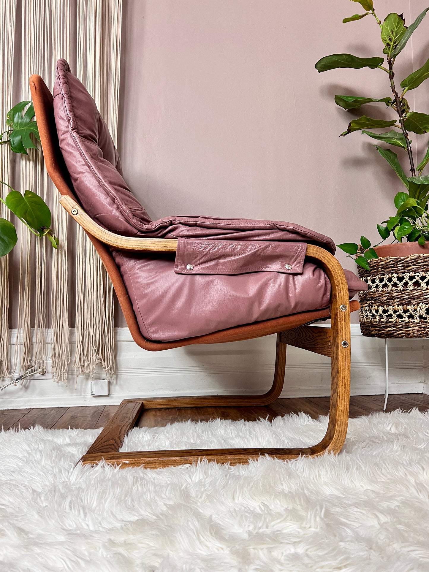 The Dusty Rose Armchairs