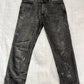 Distressed Black Jeans
