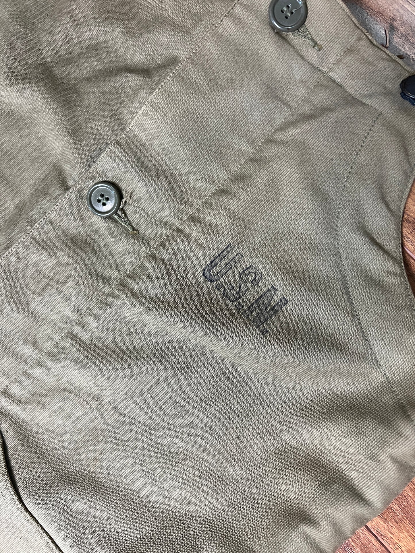 Vintage WW11 USN DECK OVERALLS