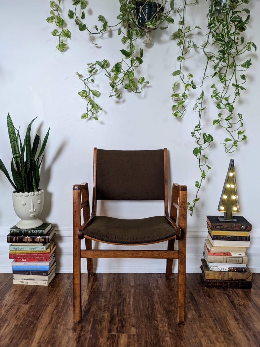 The Olive Teak Chair