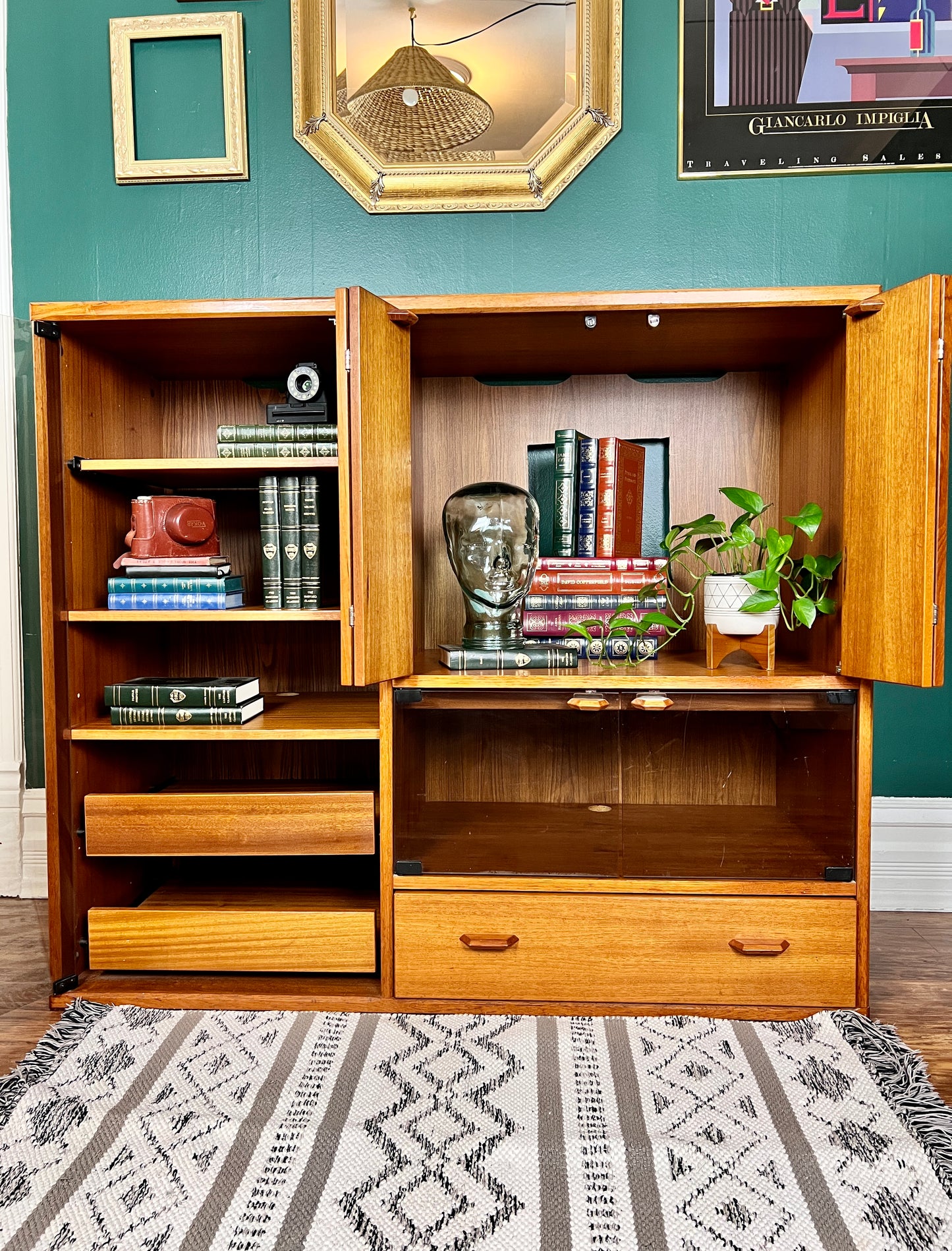 The Tamino Teak Cabinet