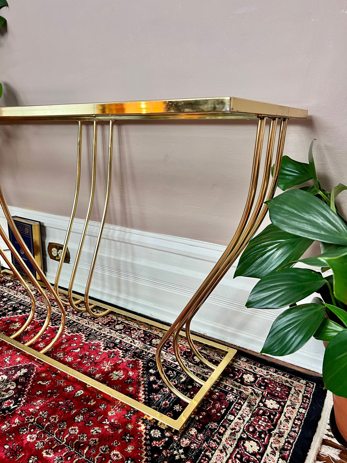 The Mandalay Brass Table
