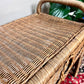 The Miller Wicker Bench