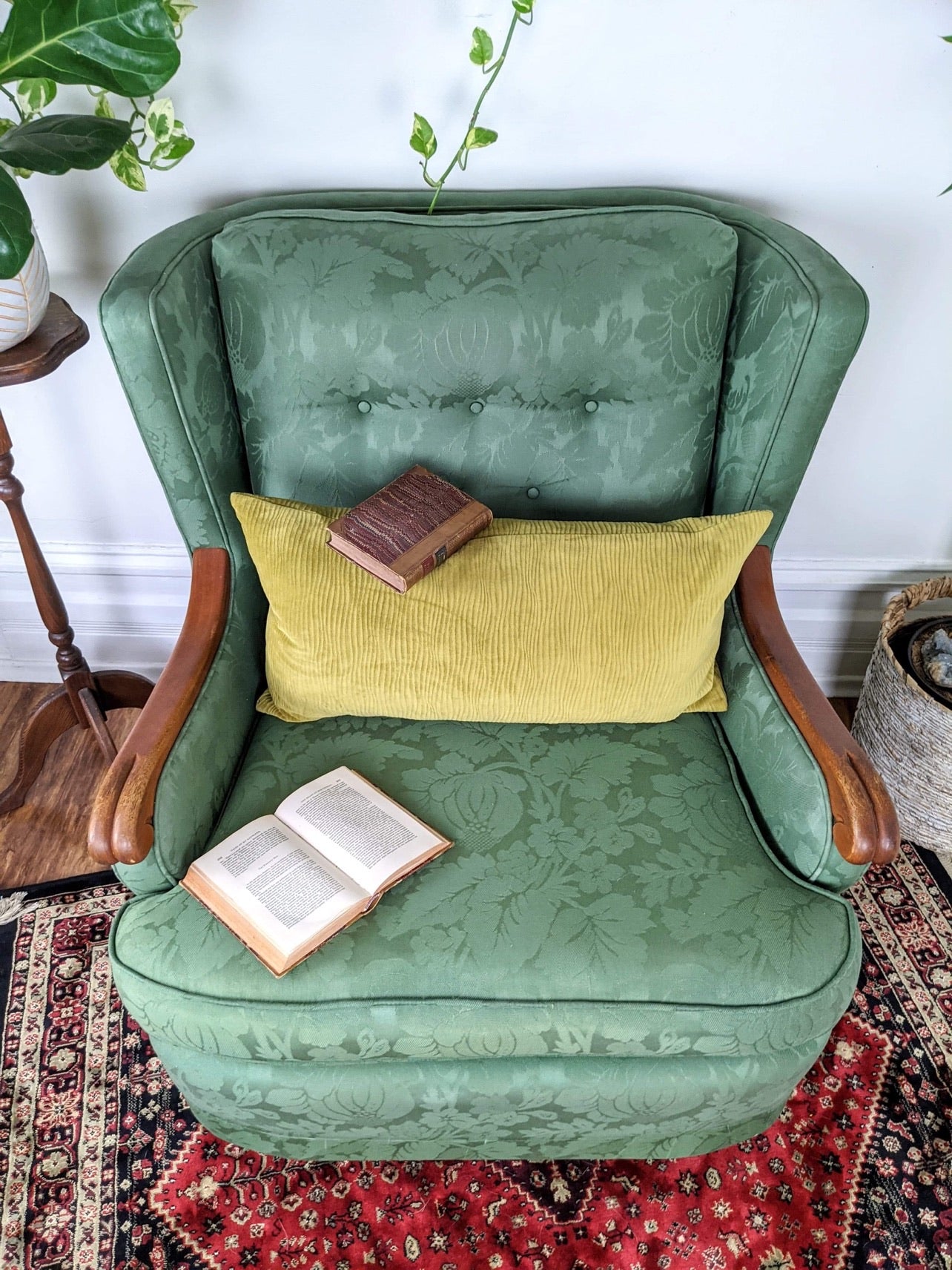 The Laurel Green Armchair