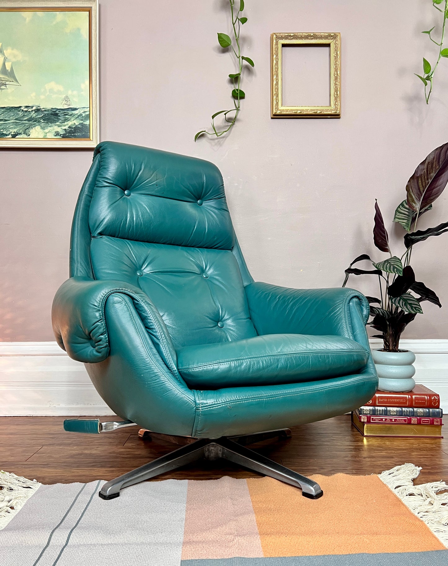 The Teal Armchair