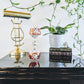 Harp Brass Piano Lamp Vintage Art Deco Great Gatsby