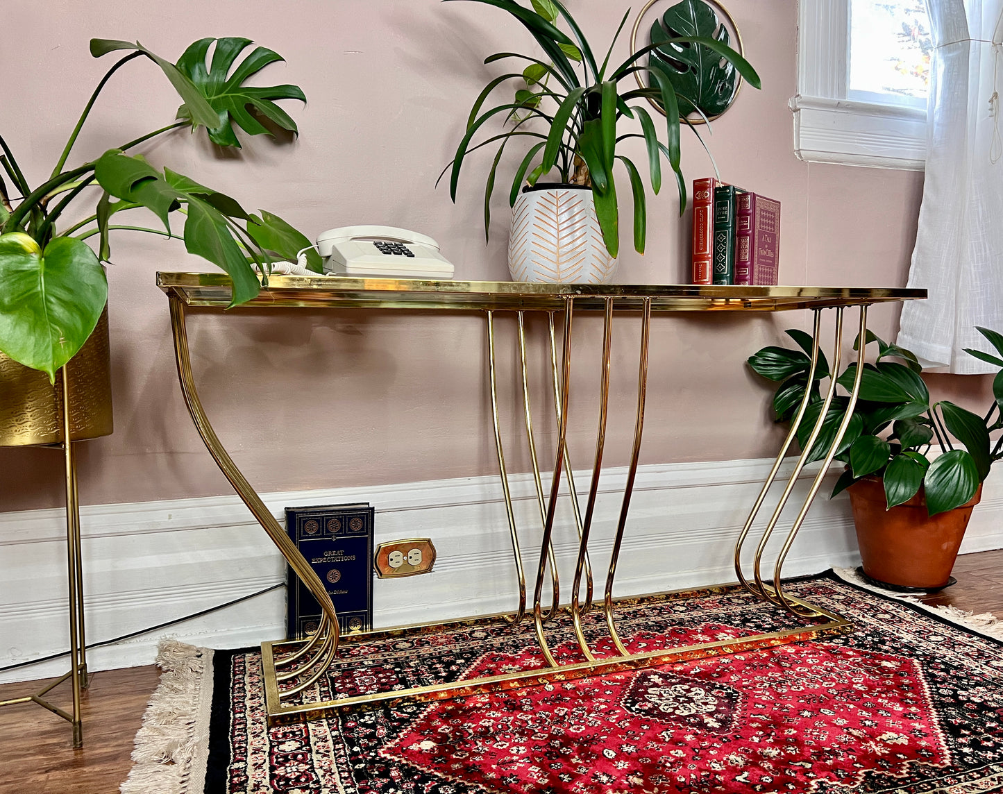The Mandalay Brass Table