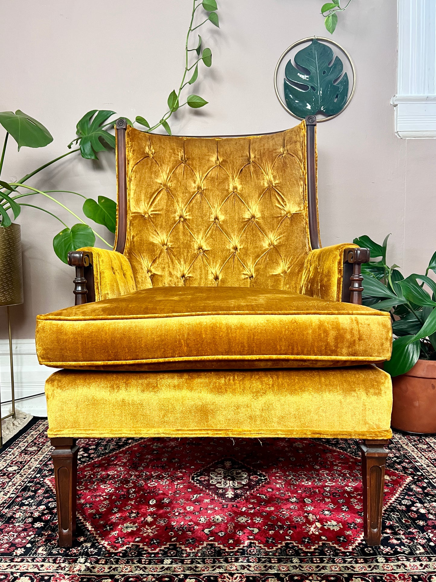 The Saffron Armchair