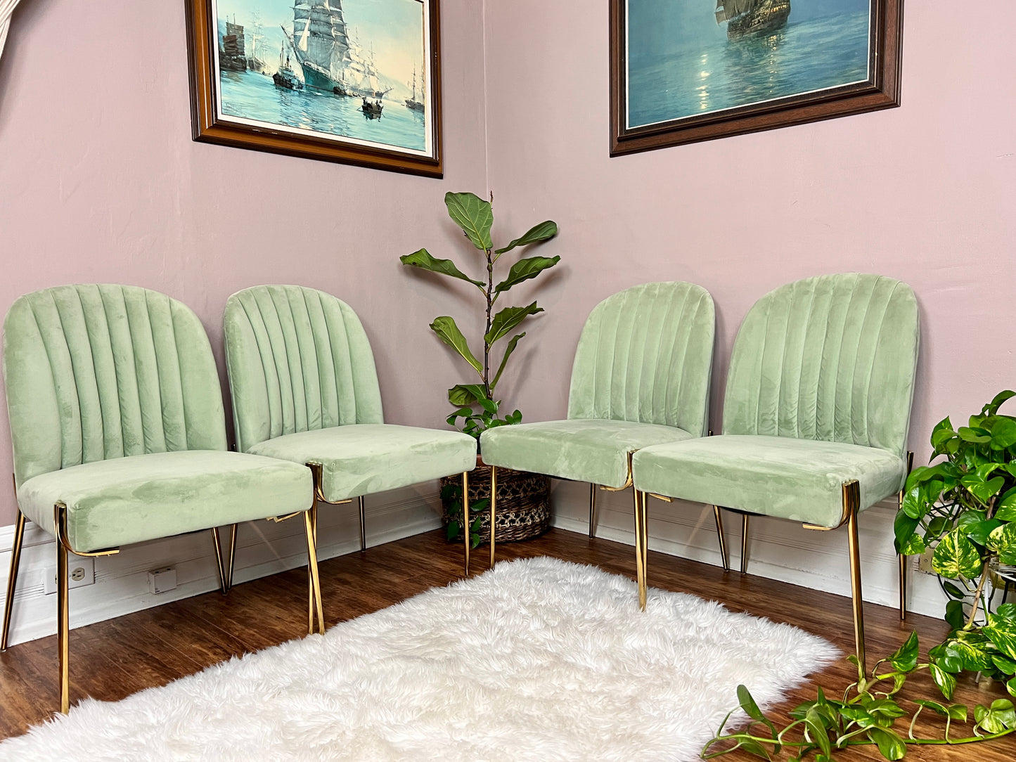 The Spearmint Chairs