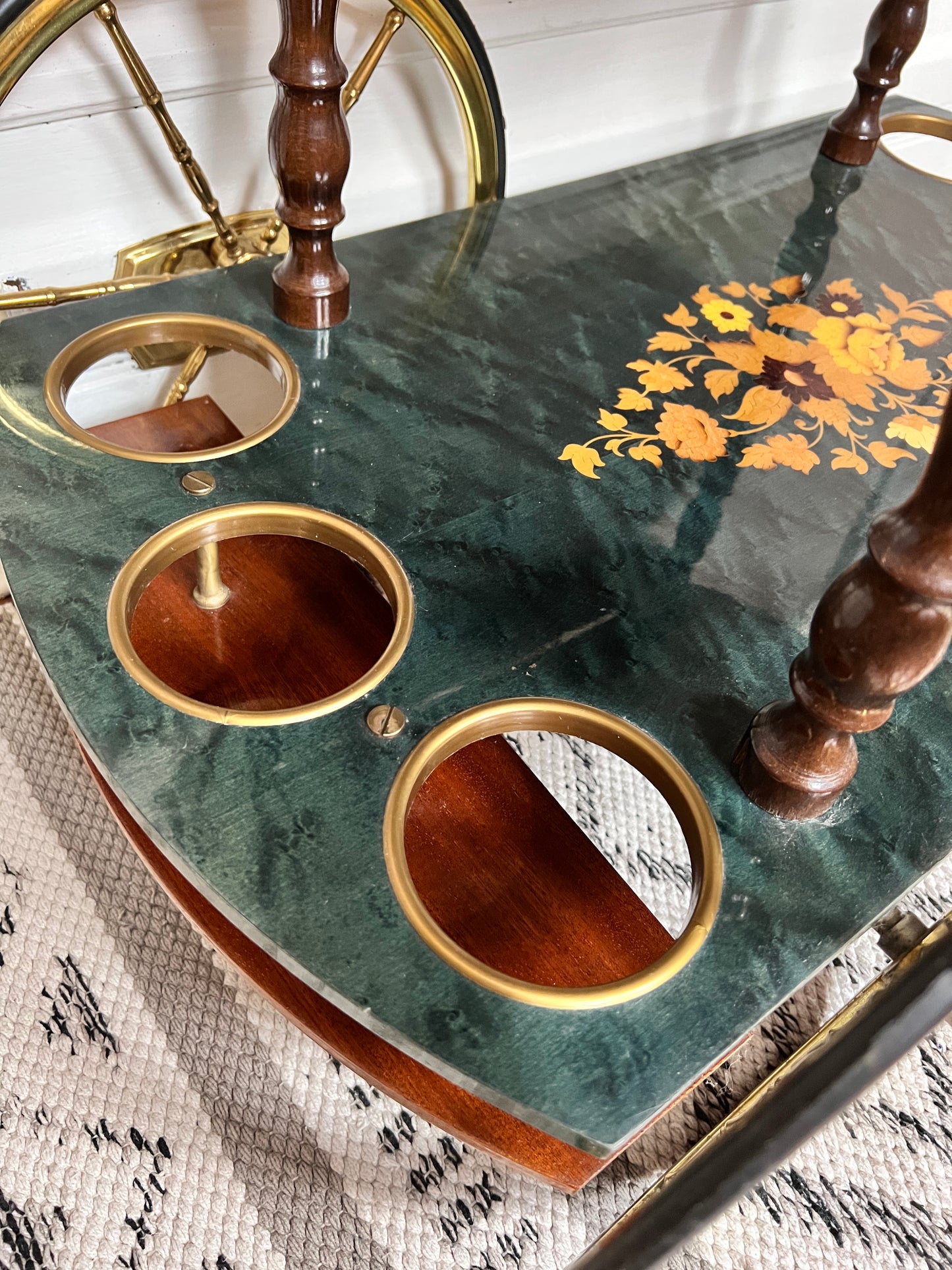 The Sorrento Bar Cart