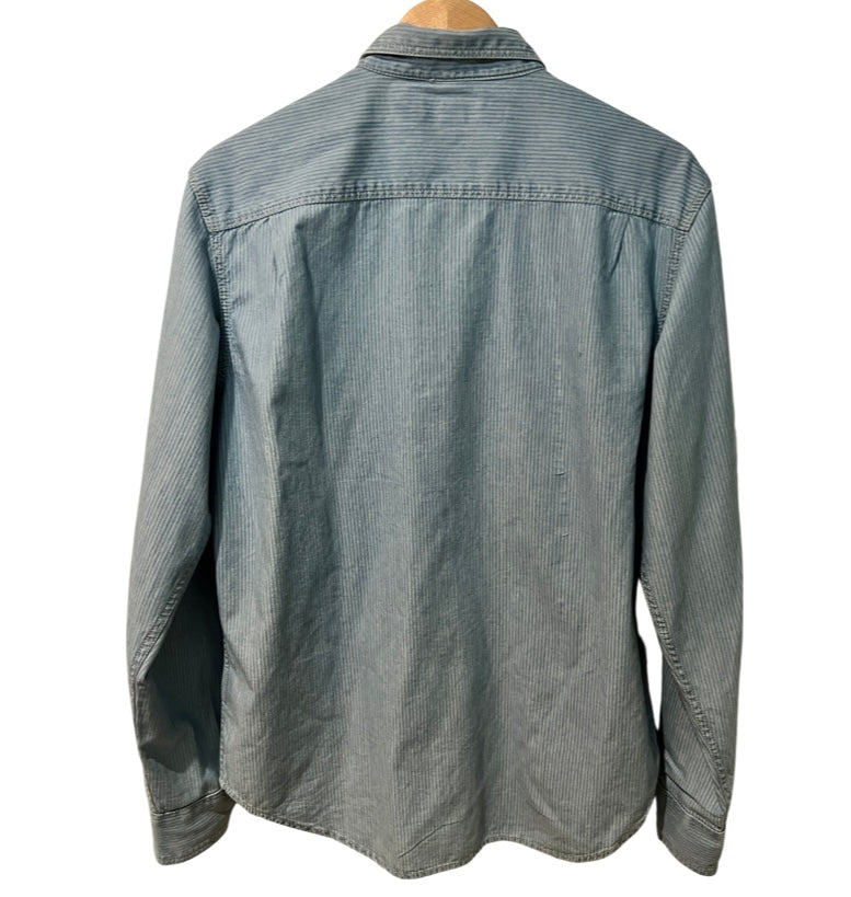 Chambray Pine Stripe Shirt