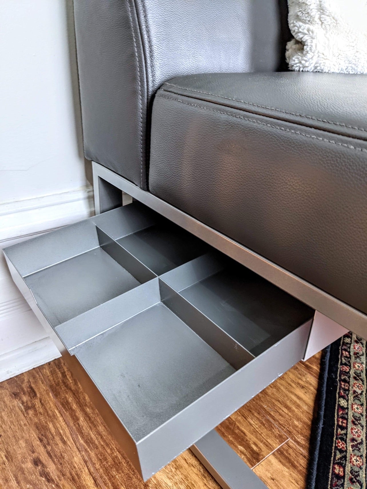 The Grey Aviator Sofa Bench