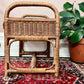 The Miller Wicker Bench