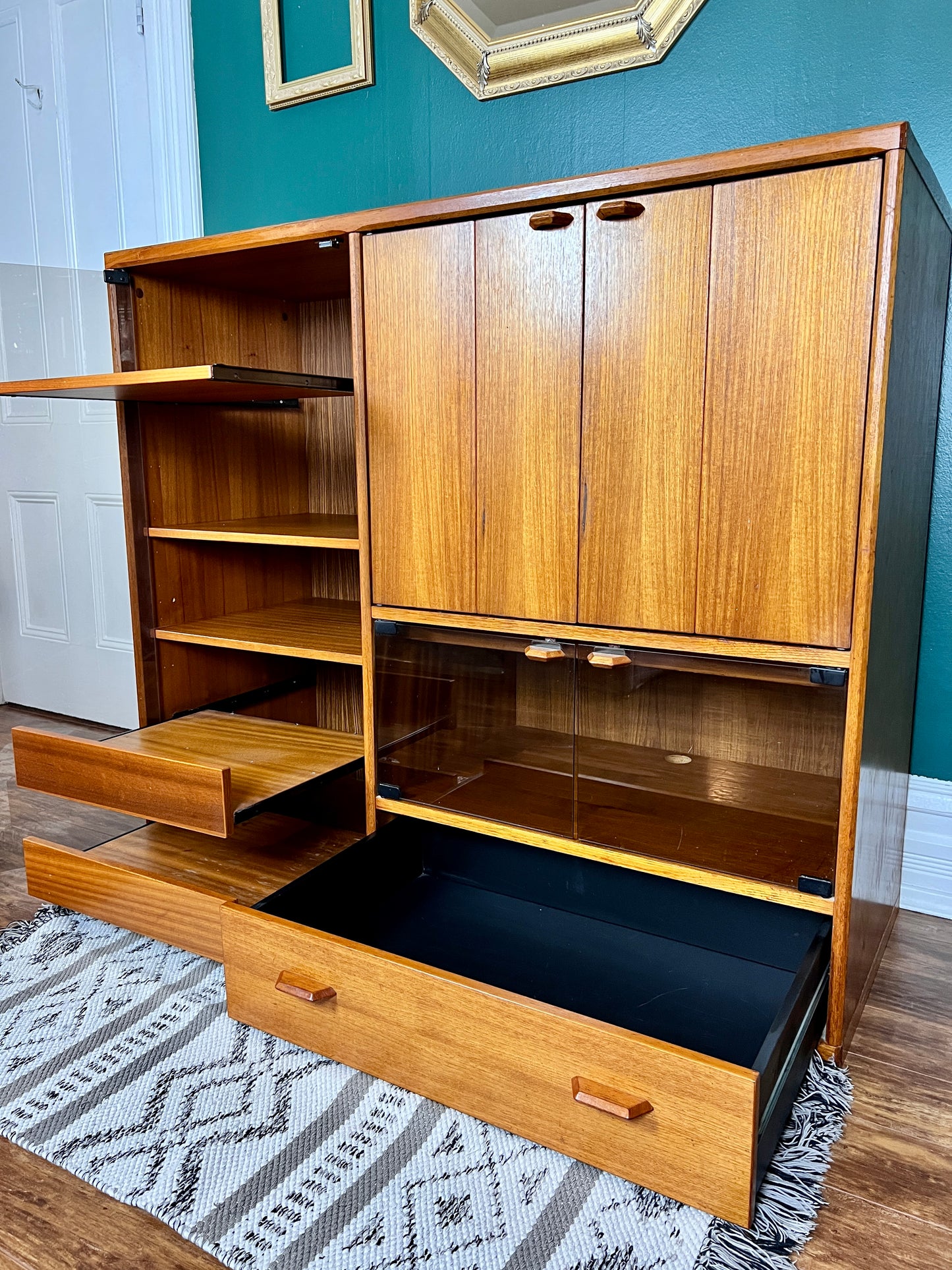 The Tamino Teak Cabinet