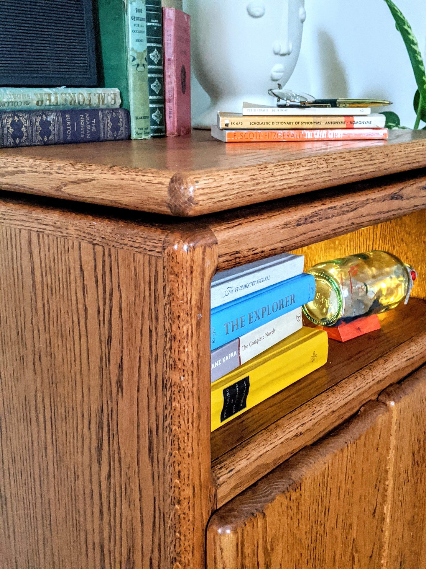 The Oscar Oak Cabinet