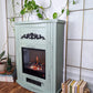 The Sage Green Fireplace