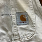 White Carhartt Painter Overalls