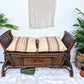 The Rattan Bench
