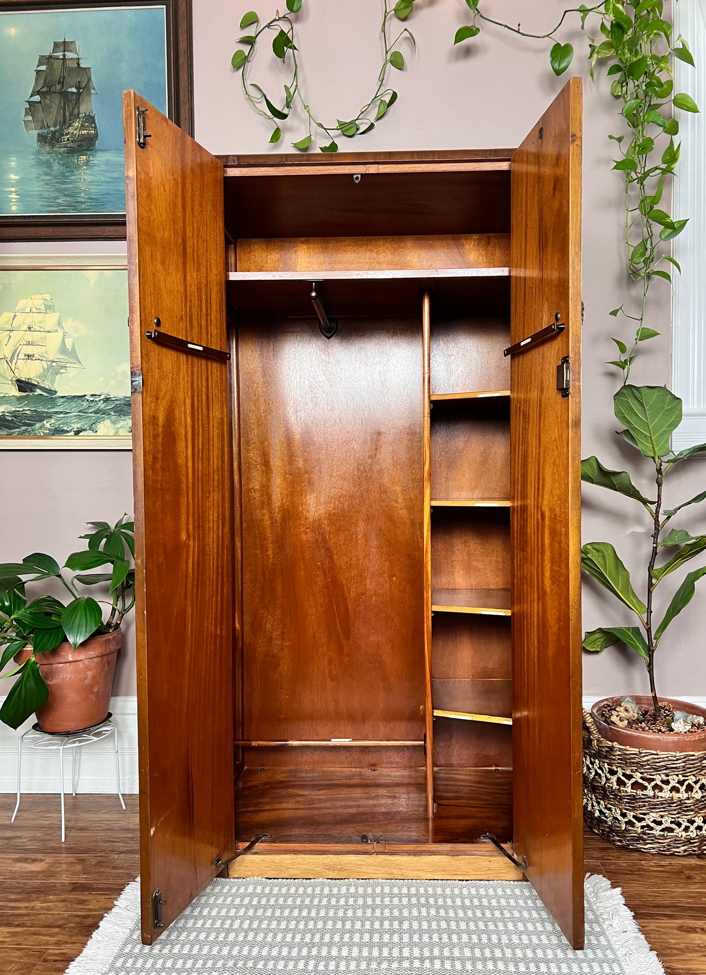 The Burled Walnut Armoire