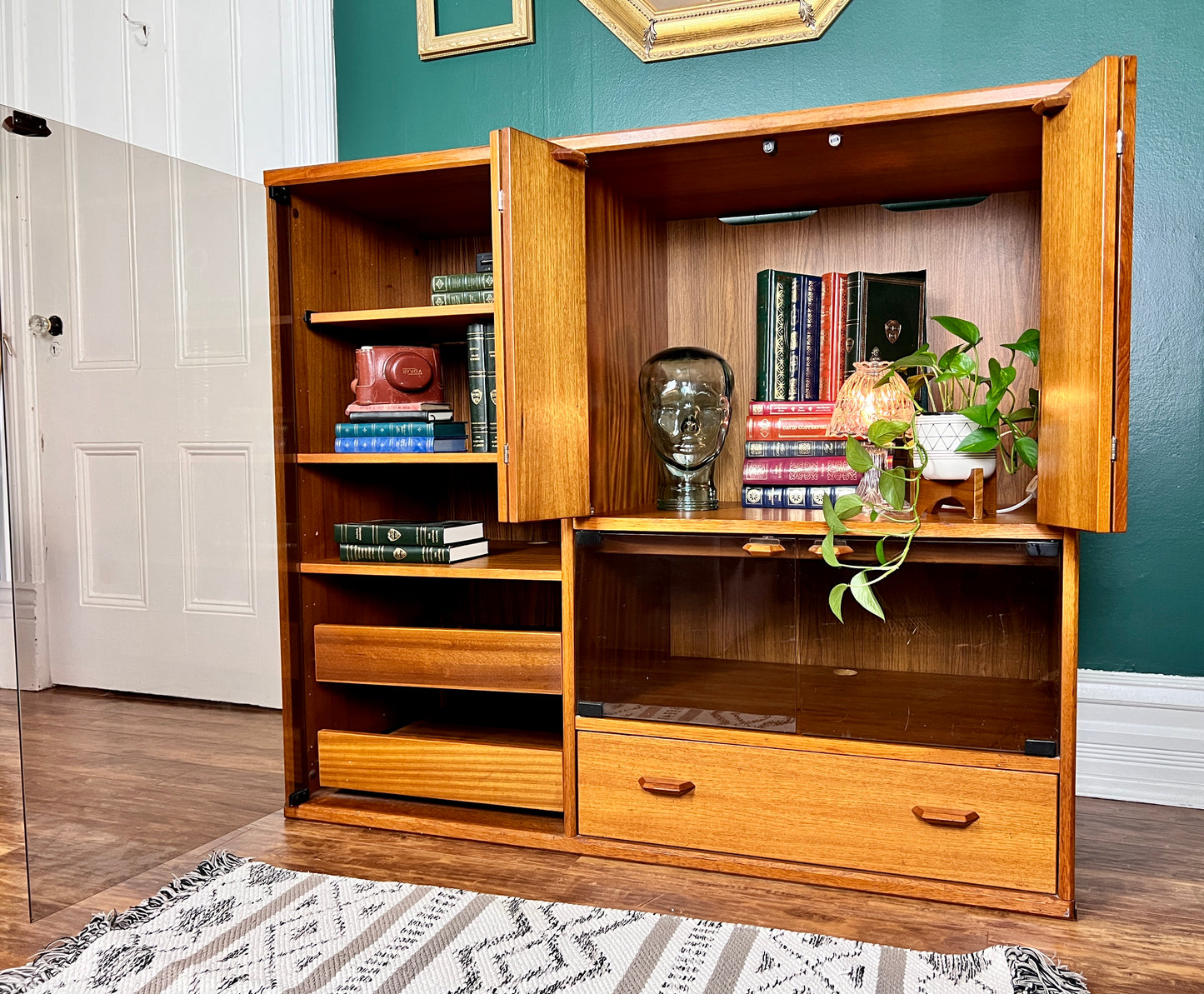 The Tamino Teak Cabinet