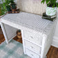 The Whitman Wicker Vanity/Desk