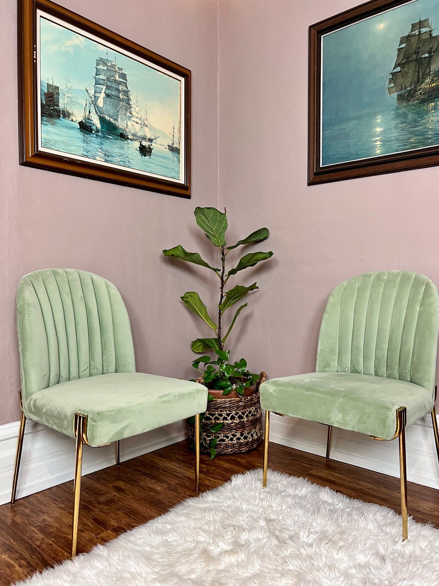 The Spearmint Chairs
