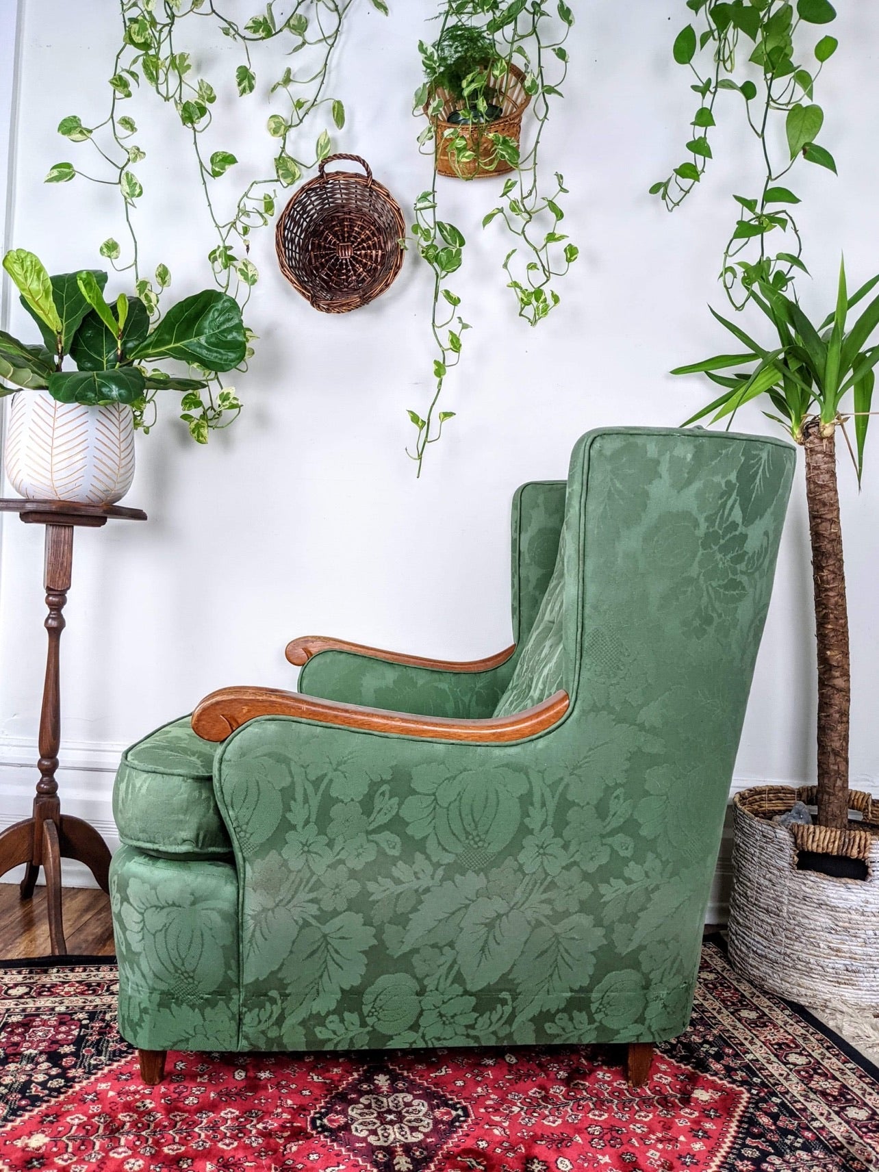 The Laurel Green Armchair