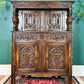 The Oak Shield Cabinet