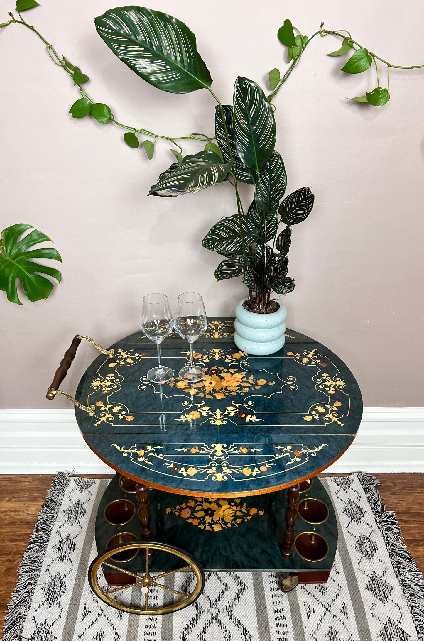 The Sorrento Bar Cart
