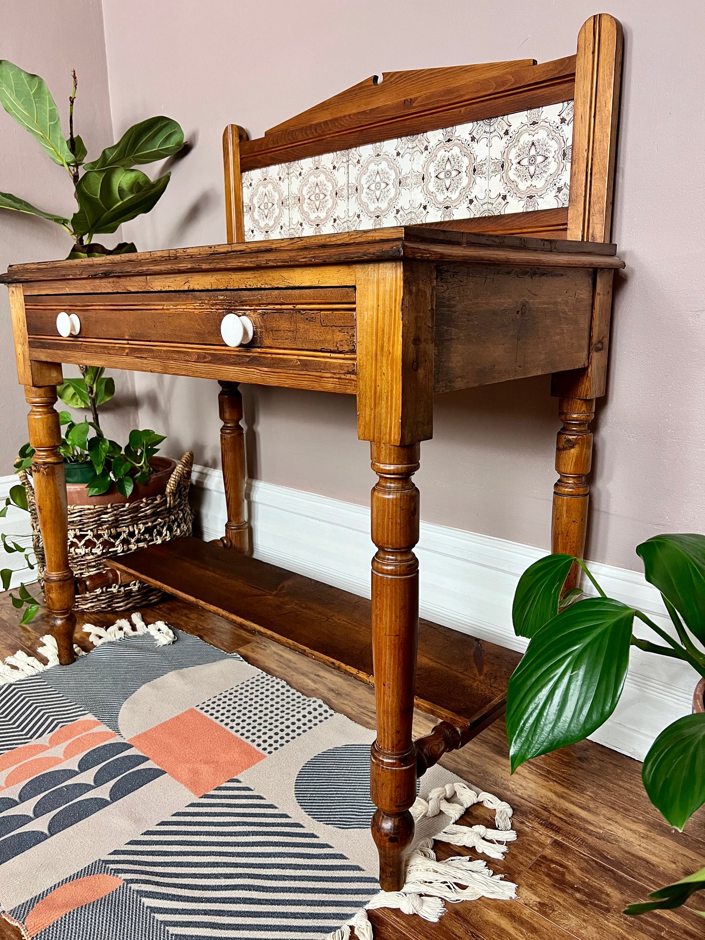 The Dark Pine Table