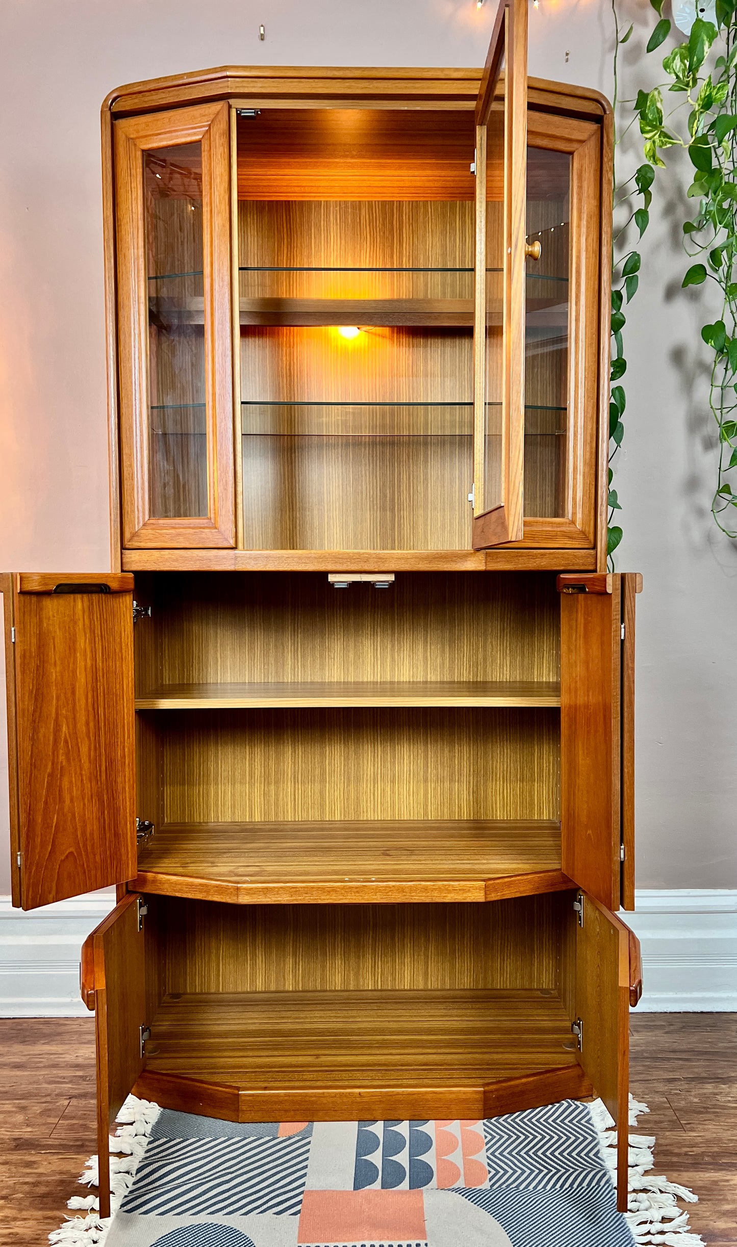 The Gibson Teak Cabinet