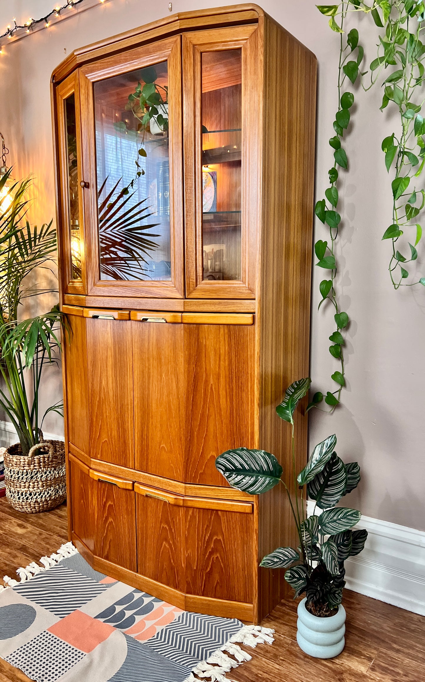 The Gibson Teak Cabinet