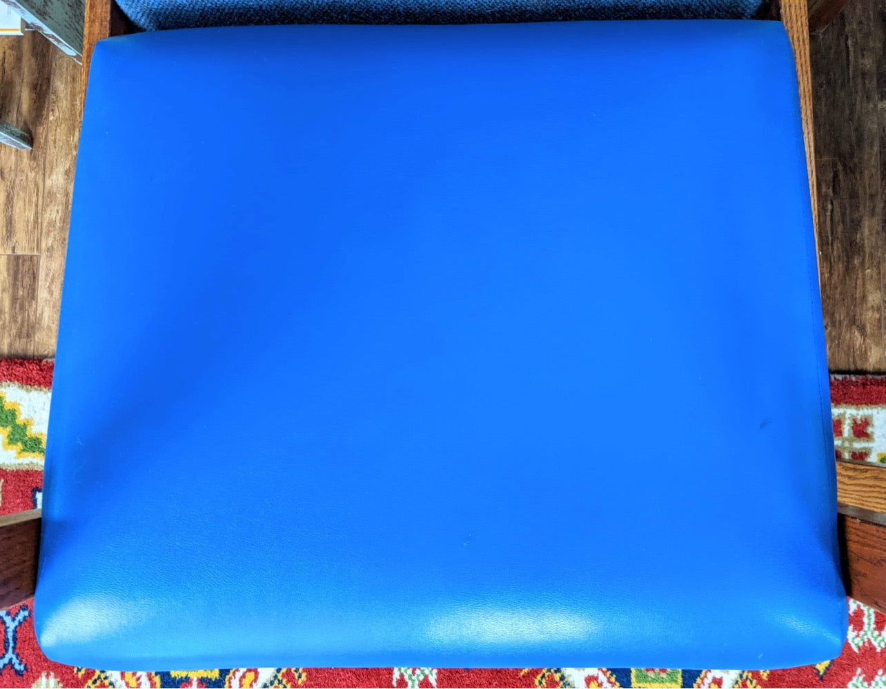 The Big Blue Armchairs